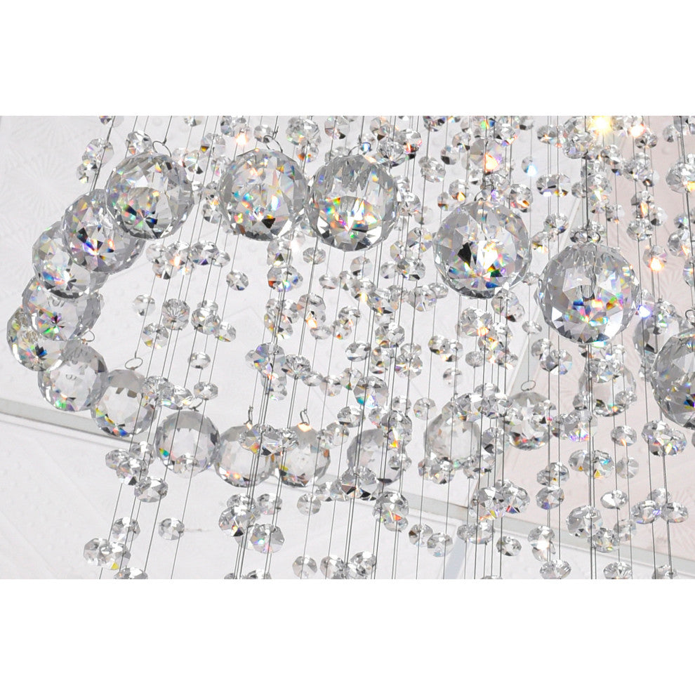 Spiral Flush Mount, 110 Inches