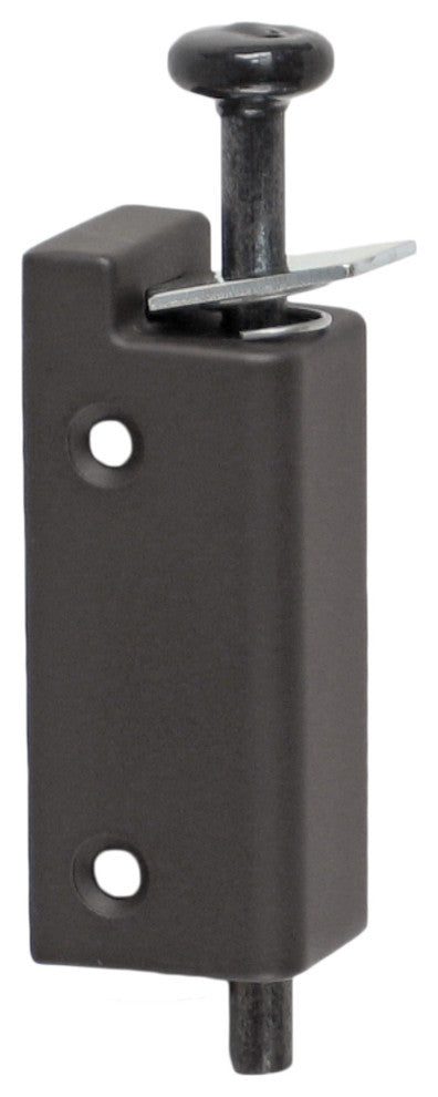 FPL Sliding Door Lock Security Foot Bolt, Tiffany Bronze
