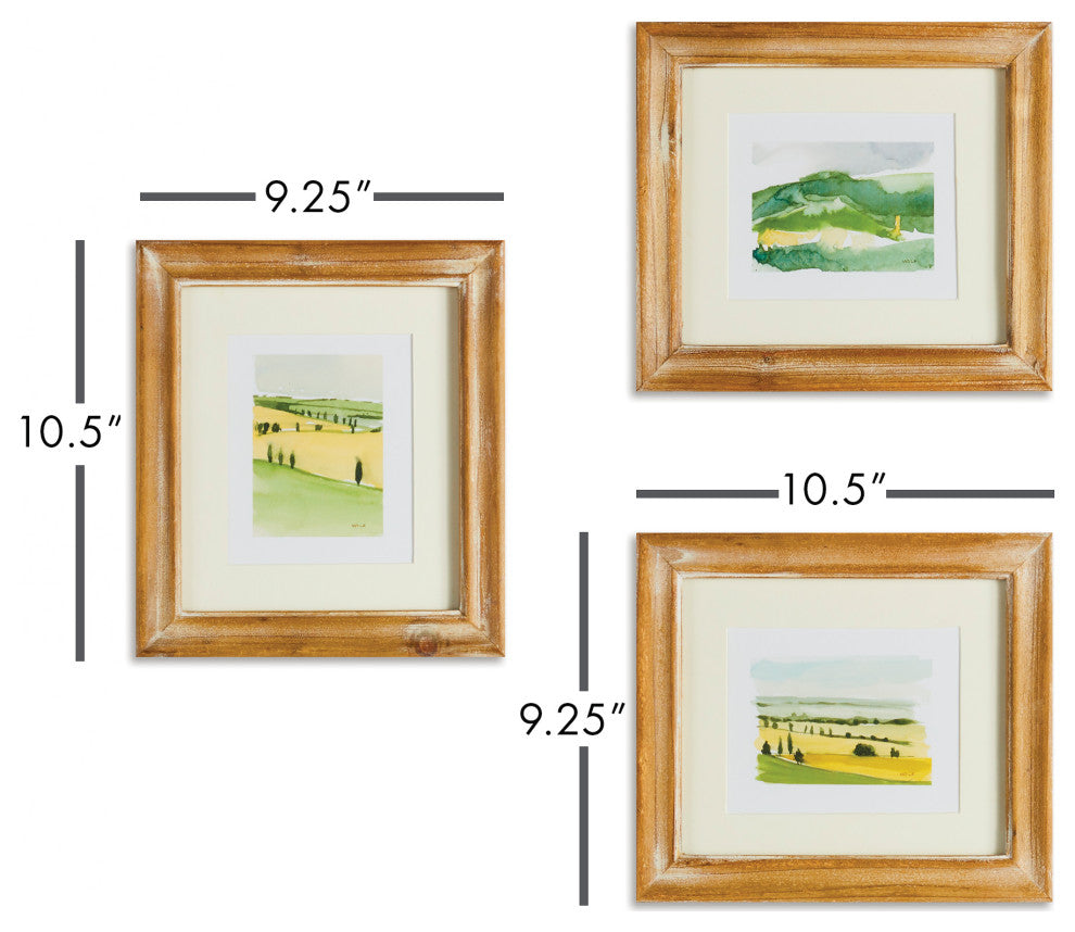 3-Piece Italian Landscape Print Set