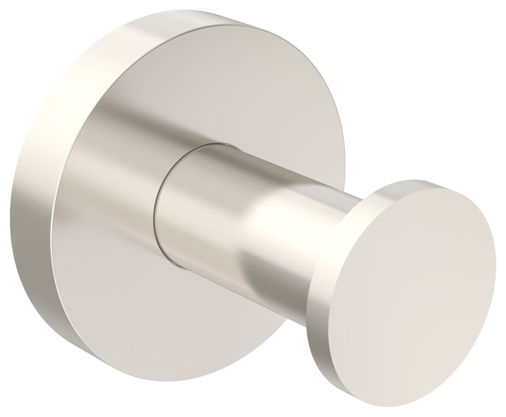 Identity Robe Hook, Satin Nickel