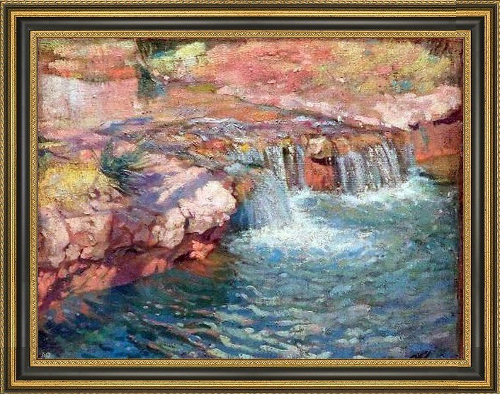 Francisco Gimeno Arasa Marina Framed Premium Canvas Print, 21"x28"