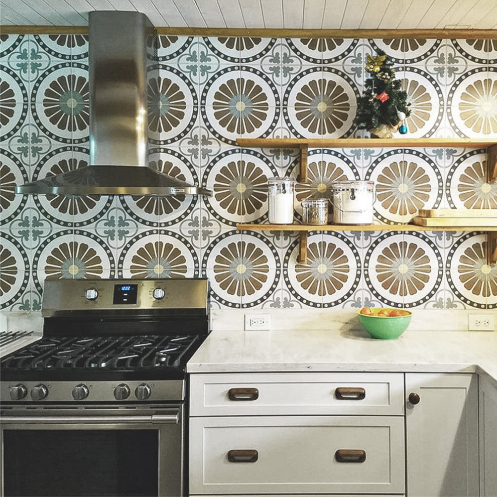 Revival Ceramic Floor and Wall Tile, Ring