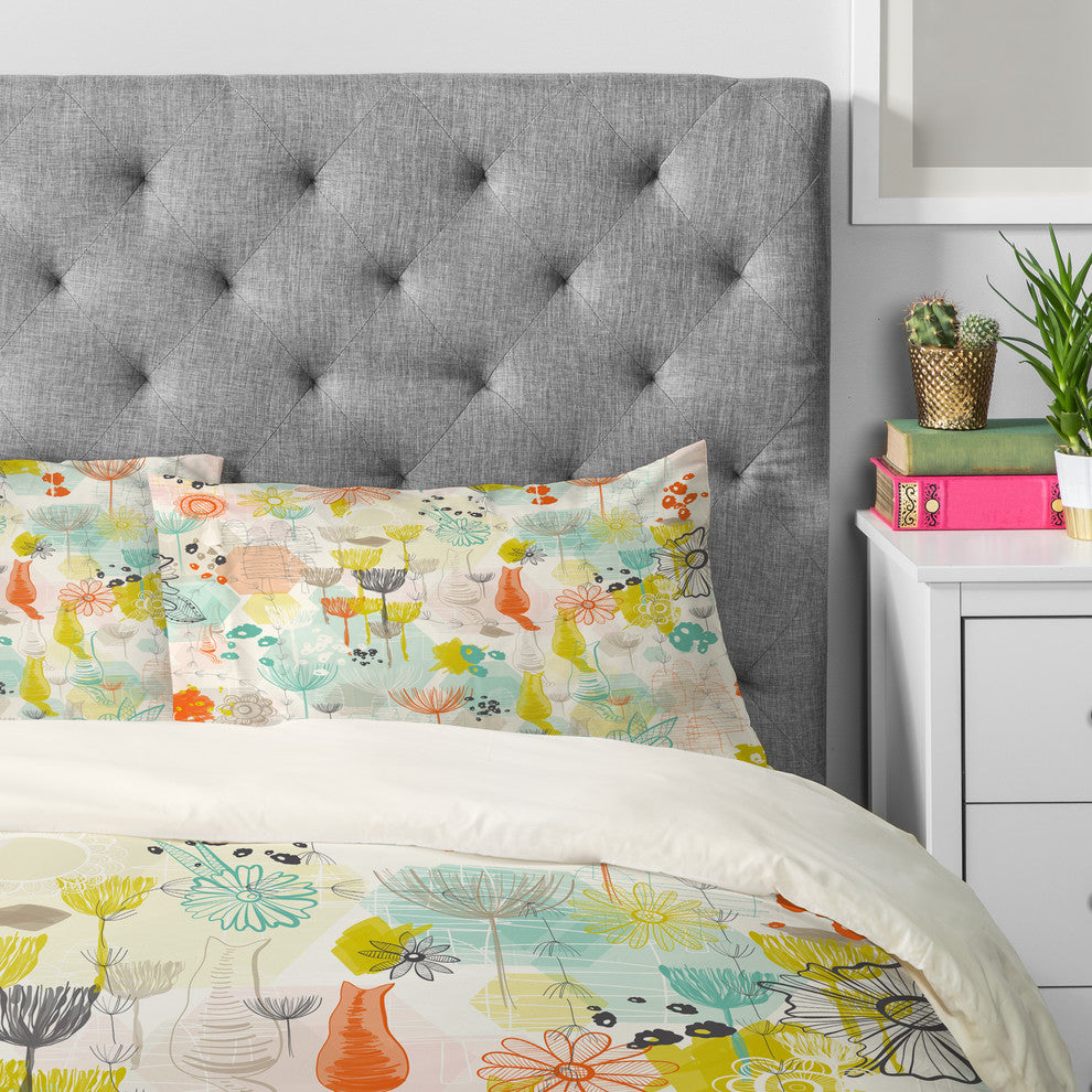 Deny Designs Jenean Morrison Rooftop Garden Pillowcase