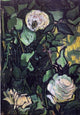 Vincent Van Gogh Roses and Beetle Premium Canvas Print
