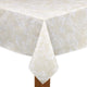 Grapevine 100% Vinyl Tablecloth, Ivory, 60"x104"