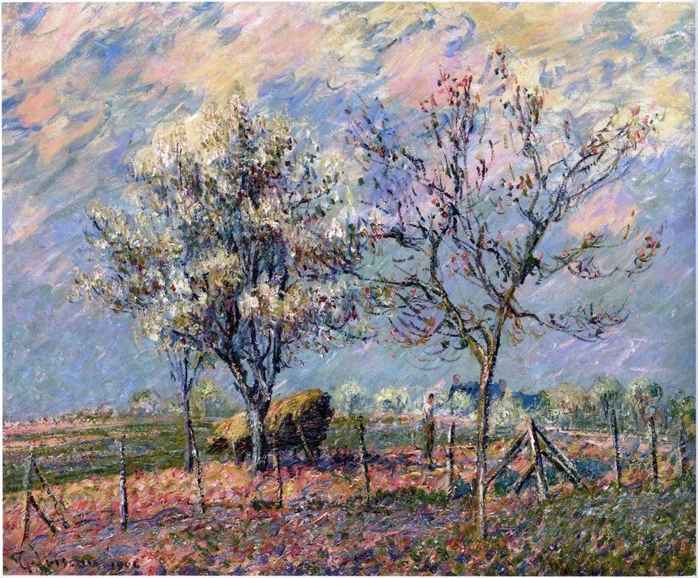Gustave Loiseau Spring Premium Canvas Print