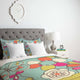 Deny Designs Rachael Taylor Fun Floral Duvet Cover - Lightweight