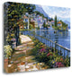"Sunlit Stroll" By Howard Behrens, Giclee Print on Gallery Wrap Canvas