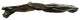 Leafy Branch Pull Antique Brass Left Side, Antique Brass, Left