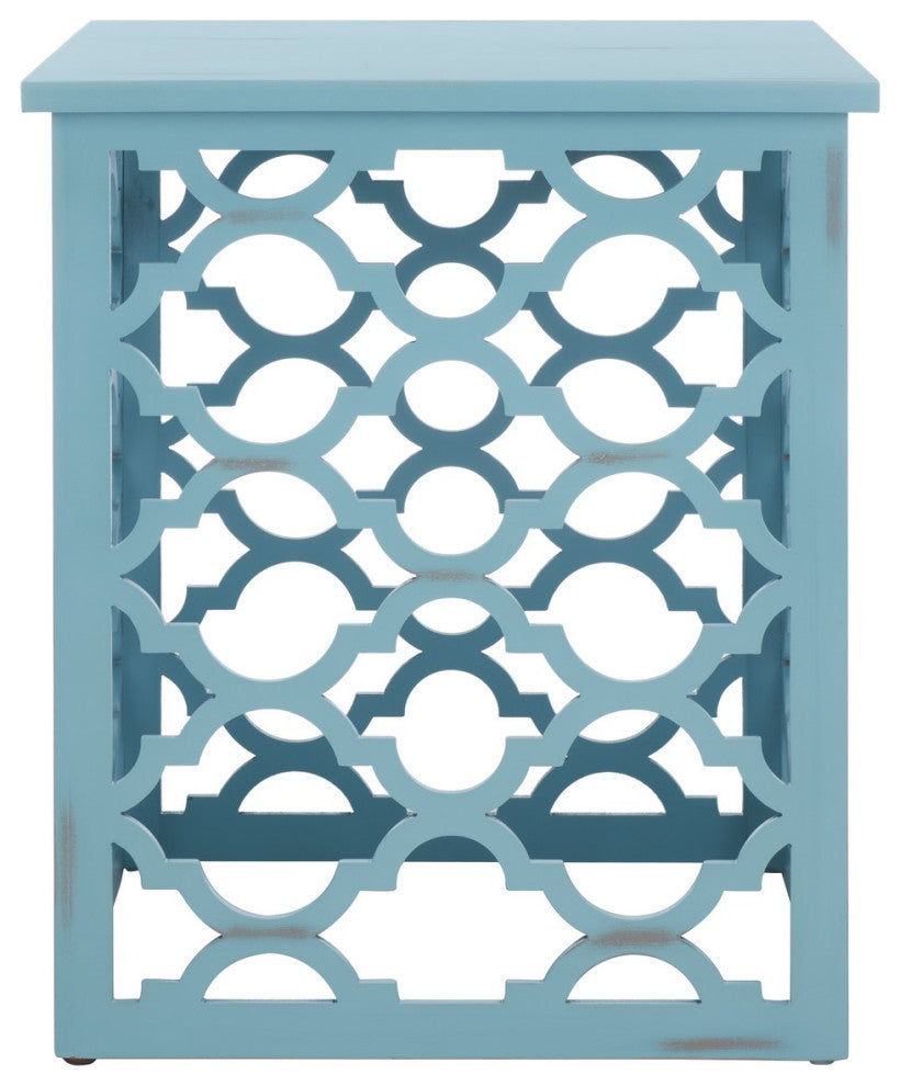 Safavieh Lonny End Table, Blue