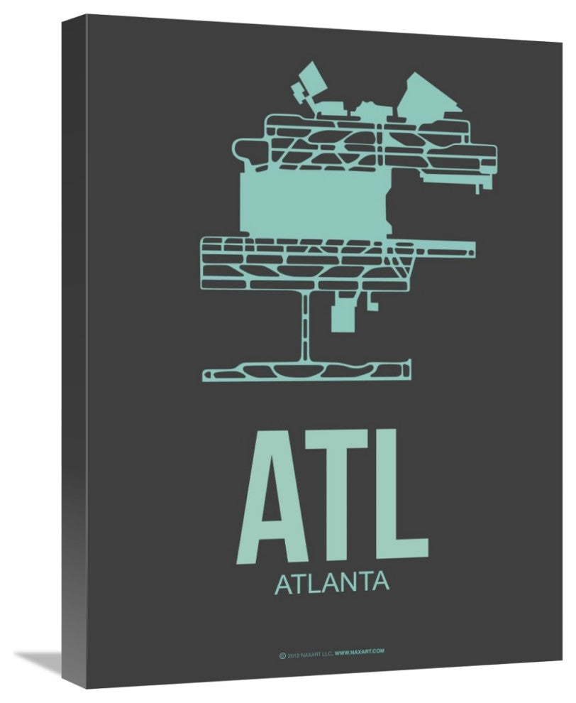 "ATL Atlanta Poster 2" Fine Art Print