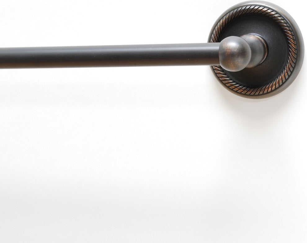 Woodrich 24" Towel Bar, Venetian Bronze