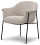 Suerte Dining Chair, Knoll Sand