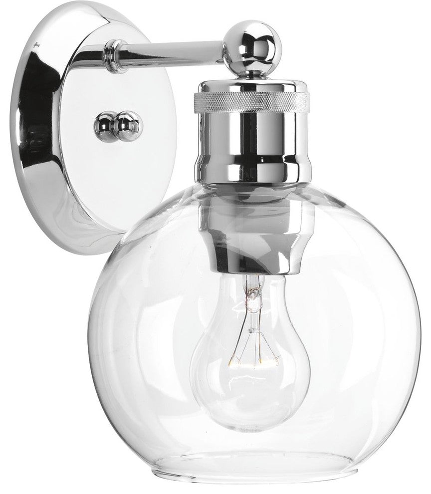 Hansford Collection 1-Light Bath and Vanity, Polished Nickel