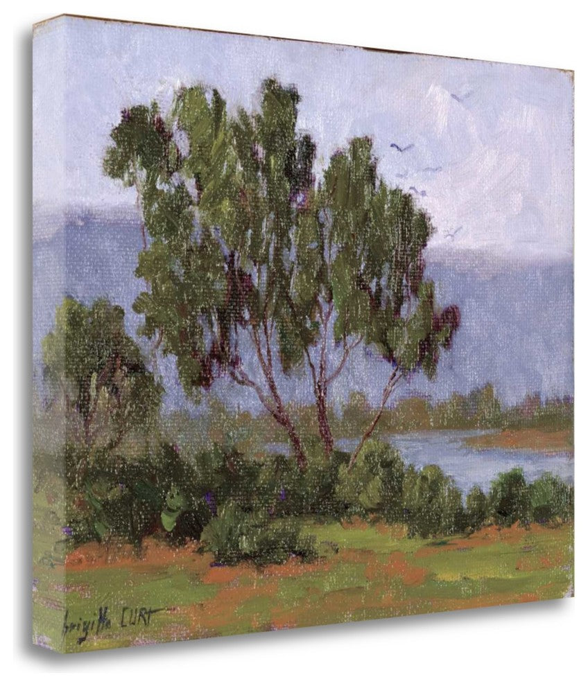 "Rivages Series I" By Brigitte Curt, Giclee Print on Gallery Wrap Canvas
