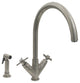 Luxe+ Dual Handle Faucet, Brushed Nickel