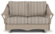 Lloyd Flanders Nantucket Loveseat Glider, French Beige, Purveyor Pewter