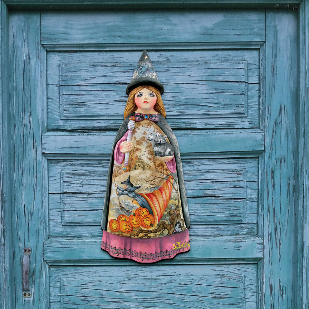 Halloween Witch Door Hanger