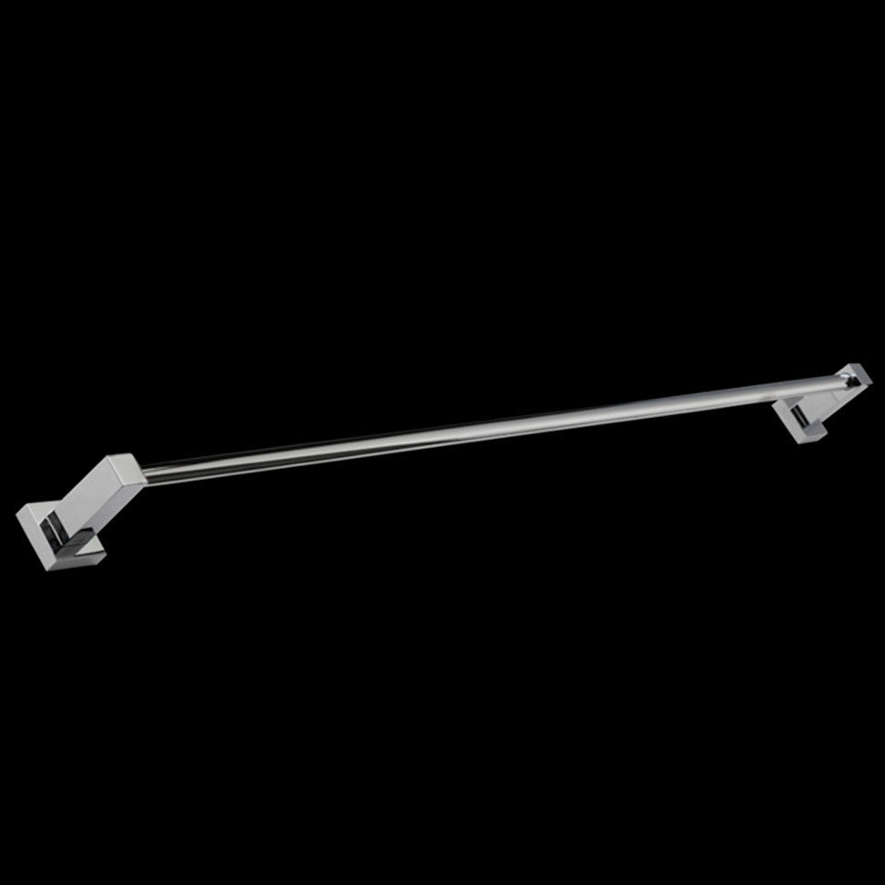 Lacava Kubista Collection Wall-mount 24 5/8" Towel Bar, Polished Chrome, Polishe