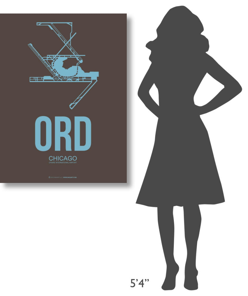 "ORD Chicago Poster 2" Fine Art Print