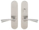 Breeze Lever, Tubular Passage With Privacy Bolt, RH, Satin Stainless Steel