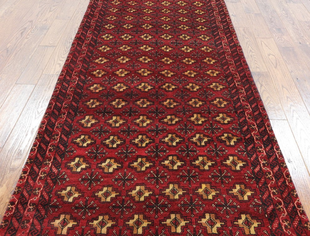 Oriental 4'x8 Persian Balouch Handmade Area Rug, W2360
