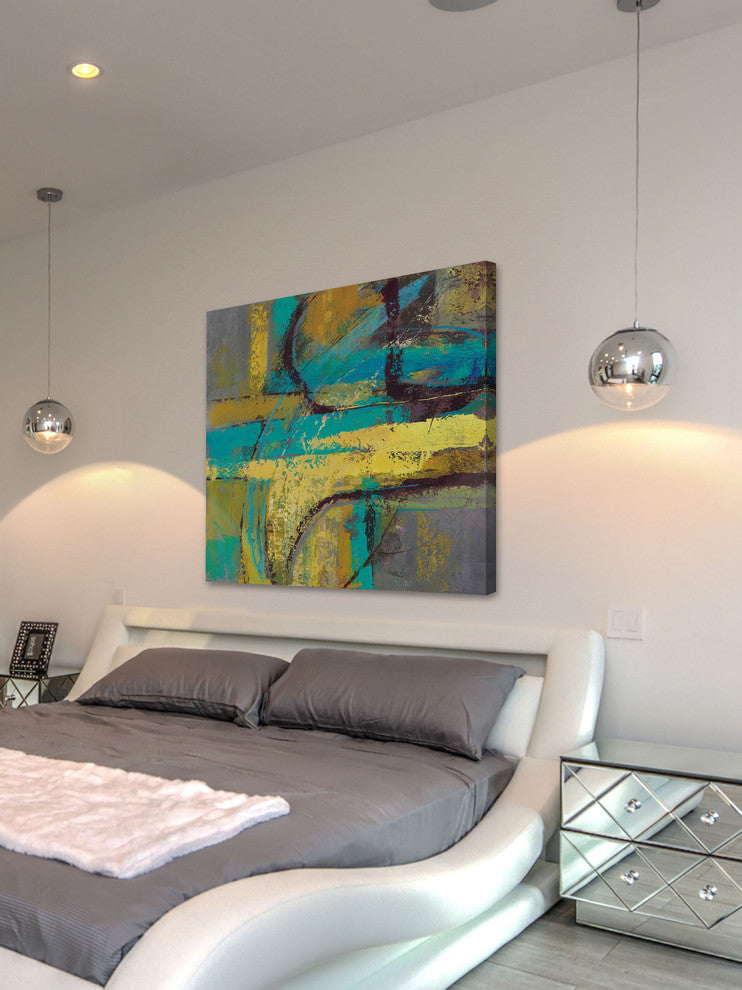 "Inception" Painting Print on Wrapped Canvas by Julie Joy
