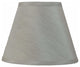 Hardback Faux Silk Coolie Lamp Shade, 5x9x7", Cream, Champagne, Single