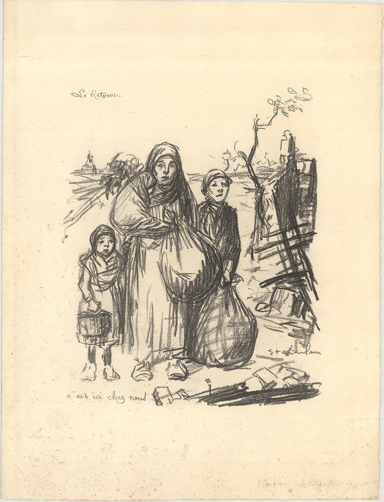 Theophile Alexandre Steinlen, Les paysans