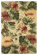 Sparta 3148 Beige Palm Leaves Rug, 2'6"x10' Runner