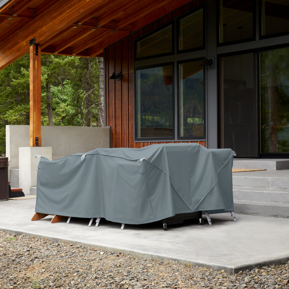 Storigami Easy Fold General Purpose Patio Furniture Cover, Goat Tan, X-Large