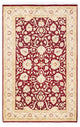 Mogul, One-of-a-Kind Hand-Knotted Area Rug Red, 4' 2" x 6' 5"