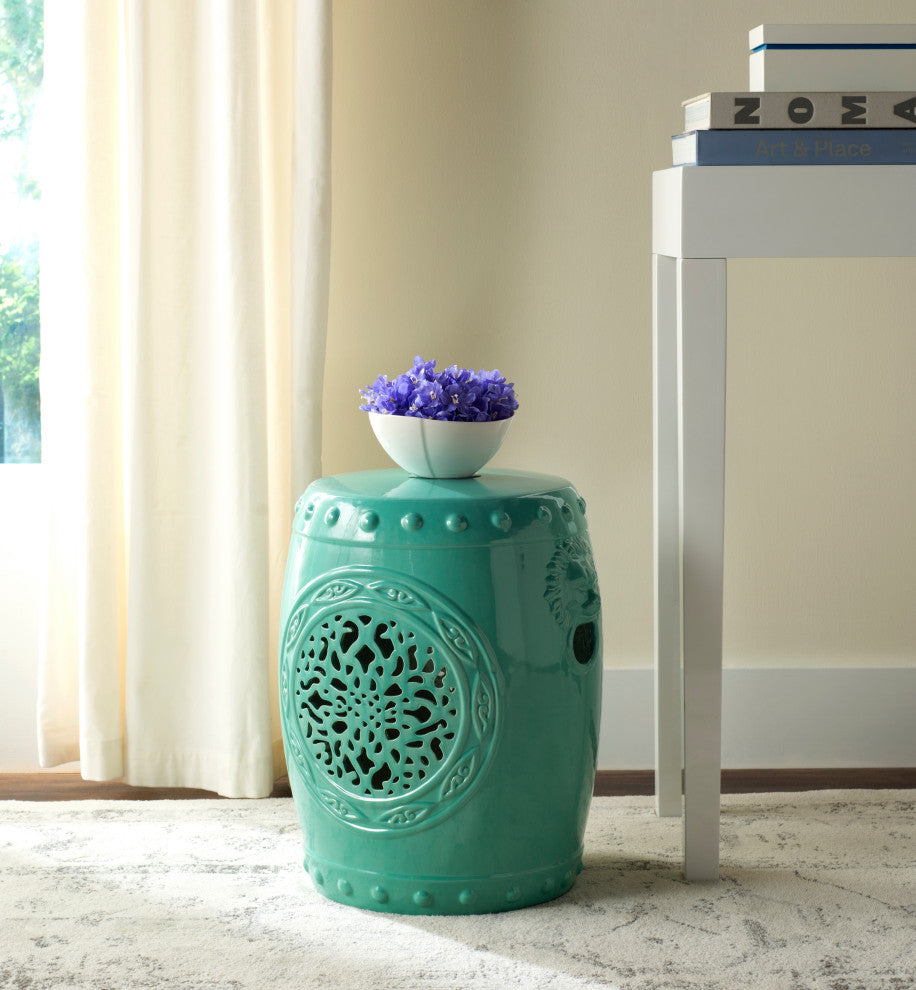 Safavieh Flower Drum Garden Stool