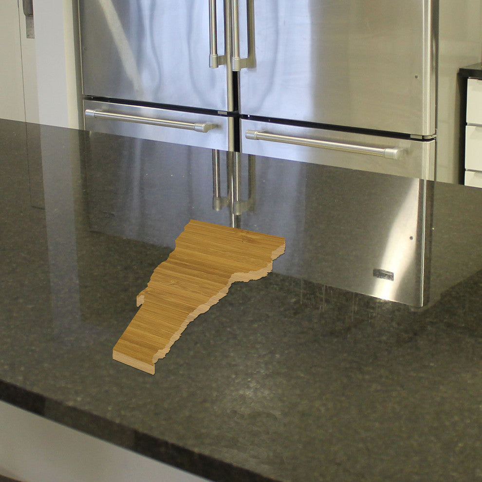 State Shaped Cutting Boards, Brown Richlite, Vermont