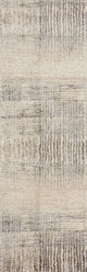 Easy Care, Stain/Fade Resistant Emory Area Rug, Ivory and Gray, 2'5"x7'7"