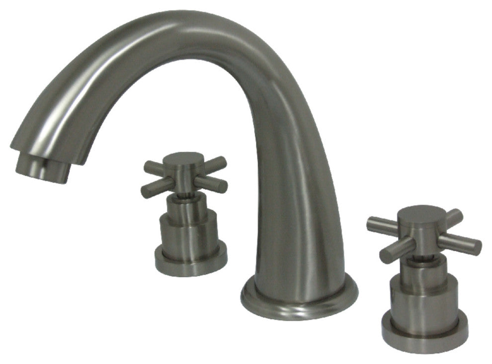 Kingston Brass Roman Tub Faucet, Brushed Nickel