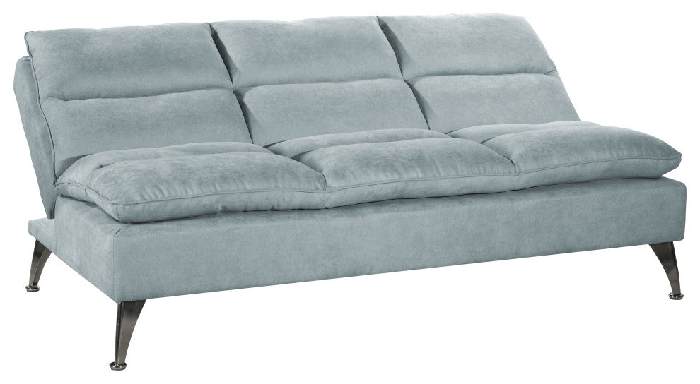 Sealy Santa Cruz Futon Sofa Convertible, Teal