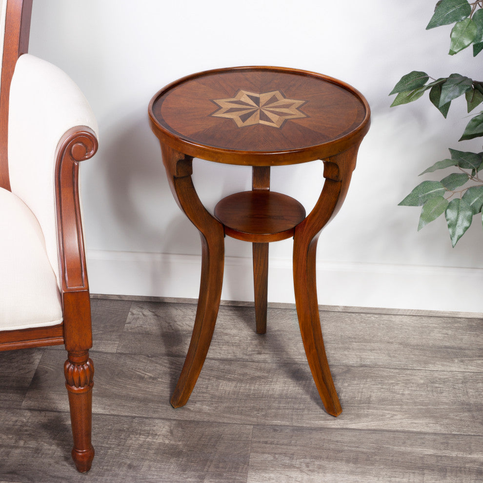 Butler Dalton Accent Table, Medium Brown