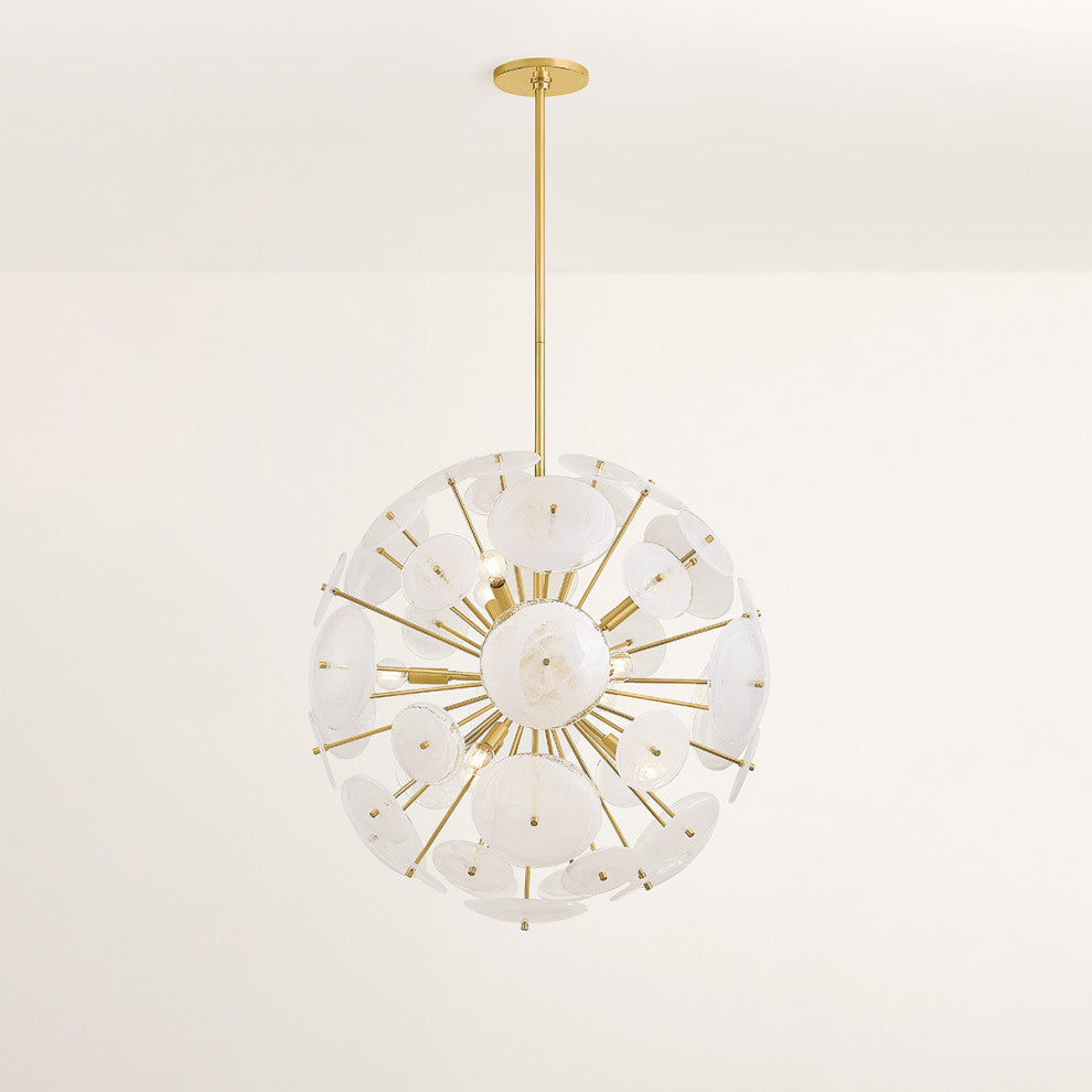 Mitzi Tamara Chandelier Aged Brass