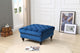 Nola Ottoman, Navy Blue