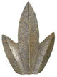Metal Cast Finial, Matte Rust Finish