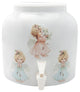 Goldwell Designs Three Praying Angels Design Water Dispenser Crock