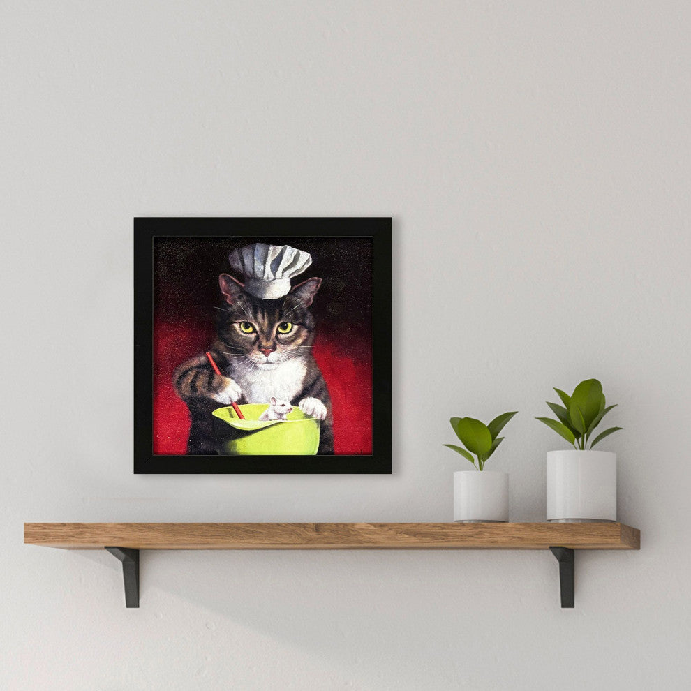 Guest for Dinner Non-Glass Framed Art
