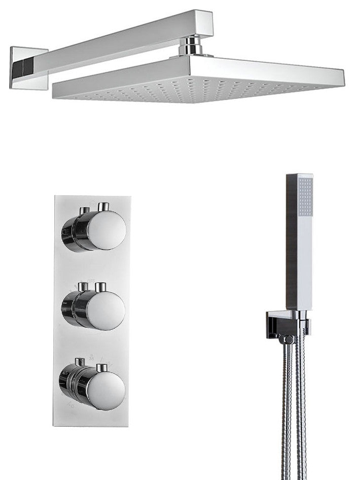 Alurae Shower Set, 12"