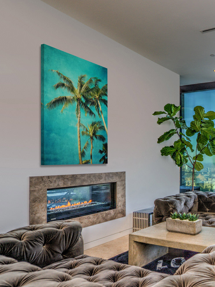 Marmont Hill, "Hawaiian Palms" by Sylvia Cook Painting on Wrapped Canvas, 12x18