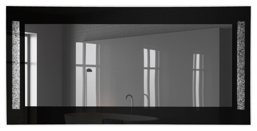 Rosa Luxury Crystal Double Vanity Mirror