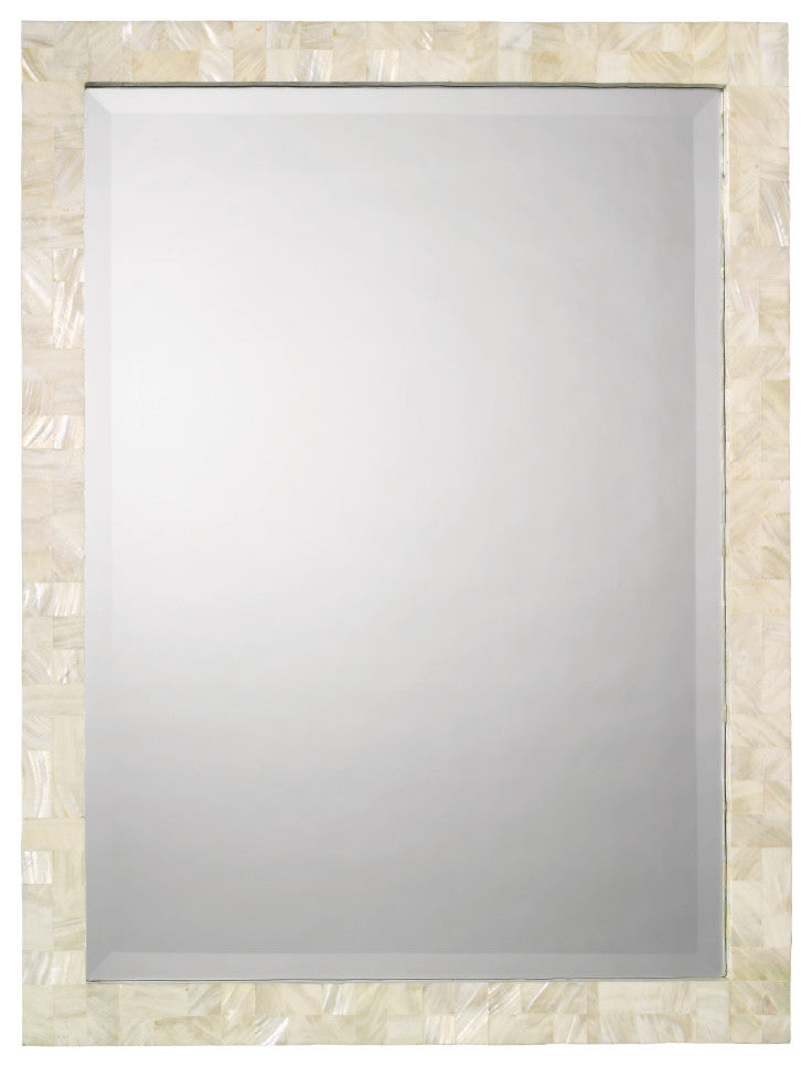 Rectangle Mirror, Mother of Pearl
