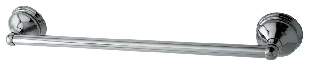 BA1162BK Water Onyx 18" Towel Bar, Black Nickel