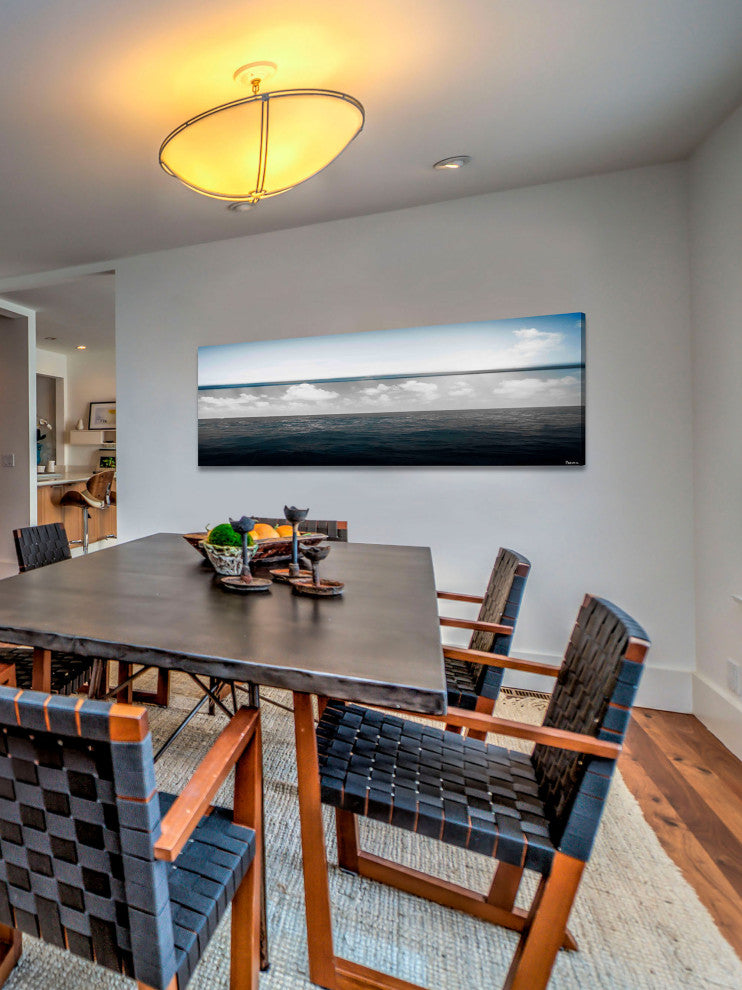 "Fading Clouds" Print on Canvas, 60"x20"