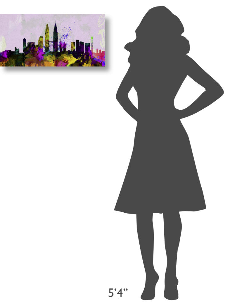 "Kuala Lumpur City Skyline" Fine Art Print